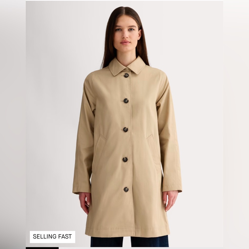 Everlane Mac Coat in Cornstalk